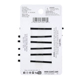 scünci Open-Center Shaped Bobby Pins - Matte Black, 6 count-043194704132-LR-348450-2-LR eShop