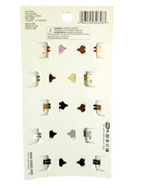 scünci Oval Open Center Snap Clips - Assorted Metals, 10 count-043194326587-LR-335021-4-LR eShop