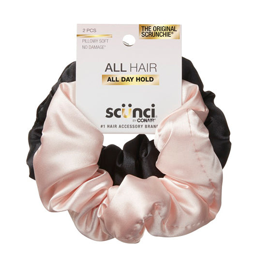 scünci Pillow Scrunchies - Pink and Black, 2 count-043194113378-LR-359256-1-LR eShop