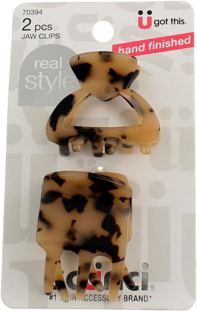 scünci Real Style Hand Finished Jaw Clips - Milky Tokyo Tortoise-043194703944-LR-345435-1-LR eShop