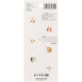 scünci Real Style Mini Metal Rhinestone Jaw Clips, 6 count-043194326525-LR-337461-2-LR eShop