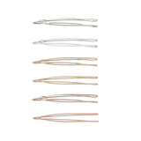 scünci Real Style Open Metal Bobby Pins - Assorted Metals, 6 count-043194334537-LR-333725-2-LR eShop