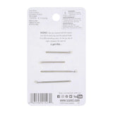 scünci Real Style Rhinestone Elegant Bobby Pins, 4 count-043194215270-LR-332514-2-LR eShop