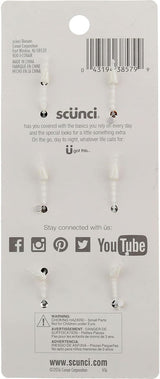 scünci Small Octopus Jaw Clips - Assorted Color, 6 count-043194385799-LR-274806-2-LR eShop