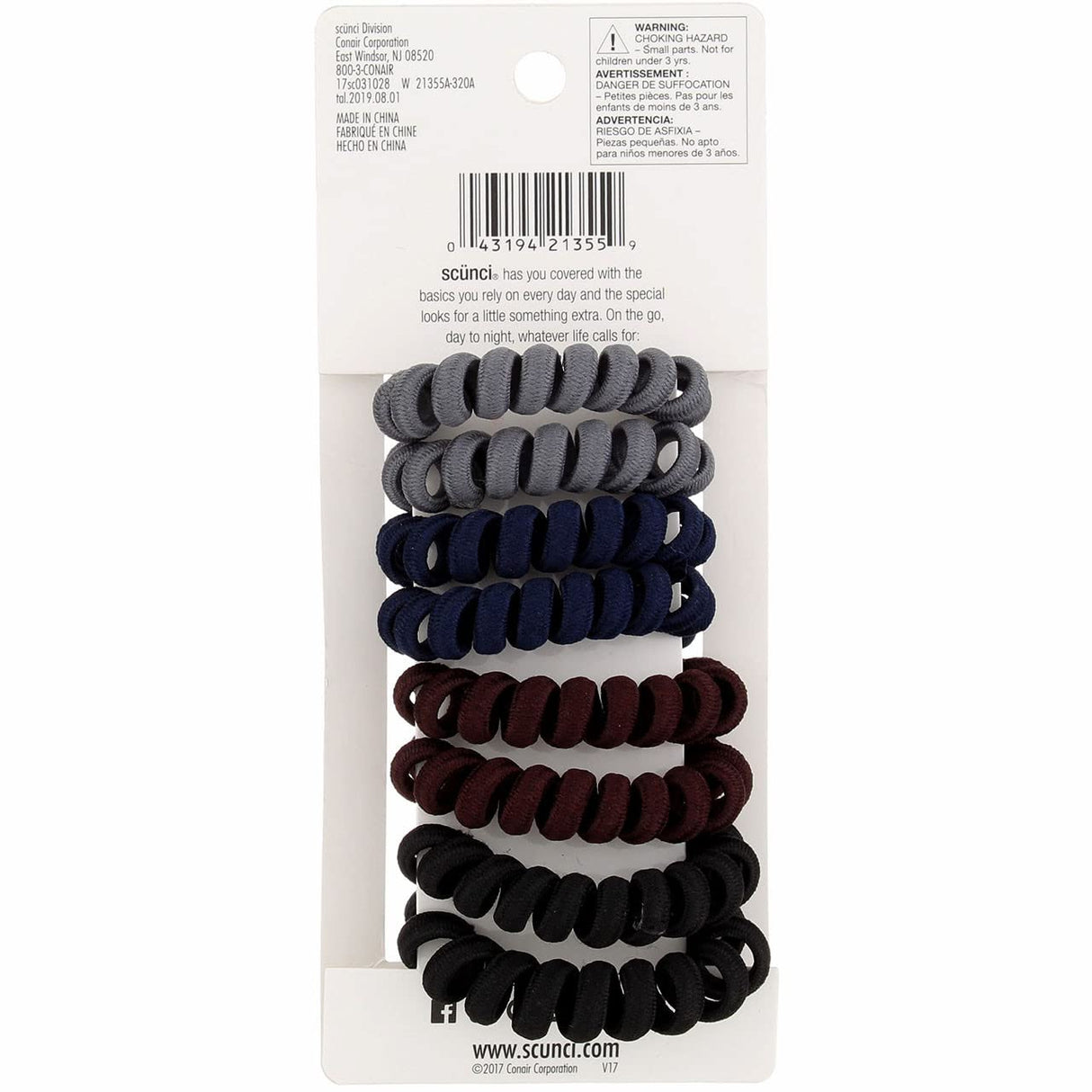 scünci Spirals Wristie + Dent-Free Hold Hair Ties, 8 count-043194213559-LR-326780-2-LR eShop