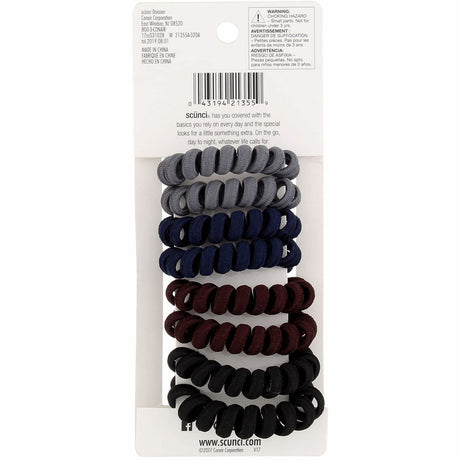 scünci Spirals Wristie + Dent-Free Hold Hair Ties, 8 count-043194213559-LR-326780-2-LR eShop