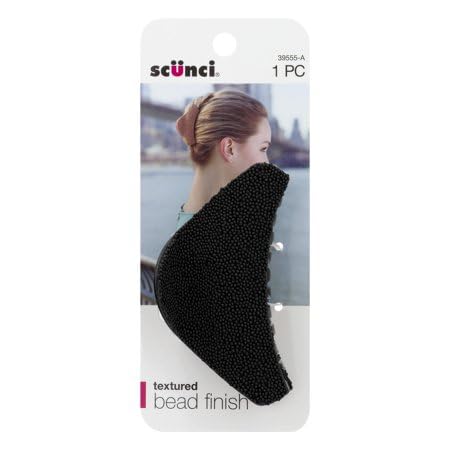 scünci Textured Bead Finish Jaw Clip - Assorted Colors-043194395552-LR-292047-1-LR eShop