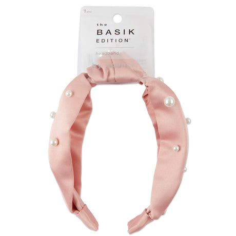 scünci The Basik Edition Pearl Turban Headband - Blush Pink-043194350322-LR-338828-1-LR eShop