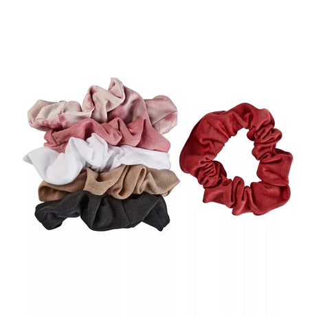 scünci The Original Scrunchie All Day Hold Scrunchies - White, Black and Pink, 6 count-043194339211-LR-335023-2-LR eShop