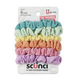 scünci The Original Scrunchie Mini Hair Twisters - Assorted Pastels, 6 count-043194603275-LR-354163-1-LR eShop