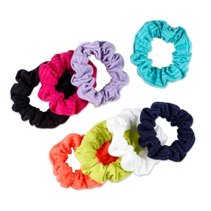 scünci The Original Scrunchie Small Ribbed Scrunchies - Assorted Colors, 8 count-043194334575-LR-333720-2-LR eShop