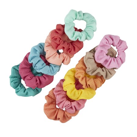 scünci The Original Scrunchie Textured Thermal Twisters - Assorted Pastels, 12 count-043194691067-LR-352768-2-LR eShop