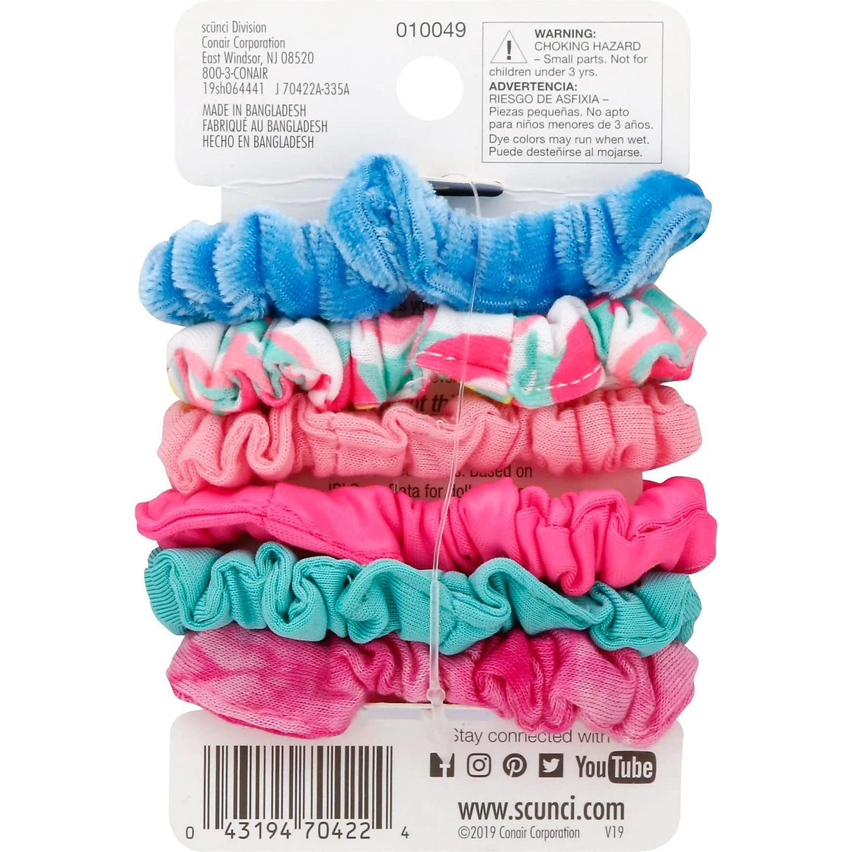 scünci The Original Scrunchie Tween Mood Twisters, 6 count-043194704224-LR-340800-5-LR eShop