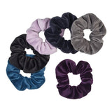 scünci The Original Scrunchie Velvet Textured Twisters - Assorted Warm Winter Colors, 6 count-043194703586-LR-339177-2-LR eShop
