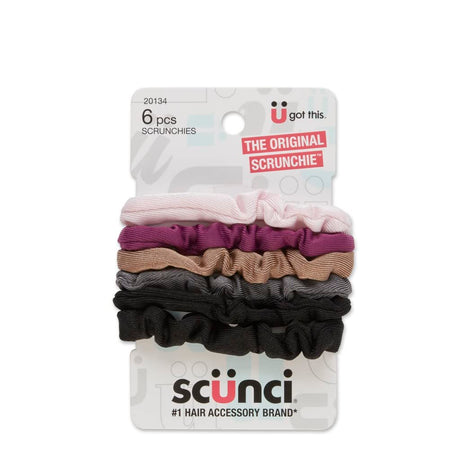 scünci The Original Scrunchie Work out Chill Ponytailers, 6 count-043194201341-LR-319457-1-LR eShop