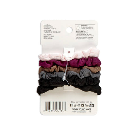 scünci The Original Scrunchie Work out Chill Ponytailers, 6 count-043194201341-LR-319457-2-LR eShop