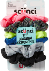 scünci The Original Scrunchie Woven Twisters - Neon, 6 count-043194201495-LR-291753-1-LR eShop