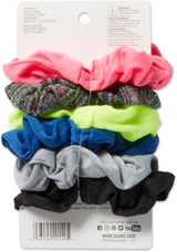 scünci The Original Scrunchie Woven Twisters - Neon, 6 count-043194201495-LR-291753-5-LR eShop