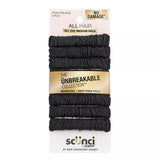 scünci The Unbreakable Collection All Hair Comfy Ponytailers - Black, 8 count-043194103133-LR-354162-1-LR eShop