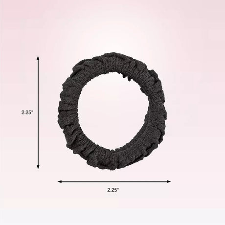 scünci The Unbreakable Collection All Hair Comfy Ponytailers - Black, 8 count-043194103133-LR-354162-2-LR eShop