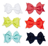 scünci Toddler Bow Hair Clips - Assorted, 6 count-043194327478-LR-332520-2-LR eShop