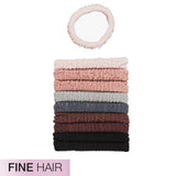 scünci Unbreakable Neutral Comfy Ponytailers for Fine Hair, 10pk-043194103454-LR-357251-2-LR eShop