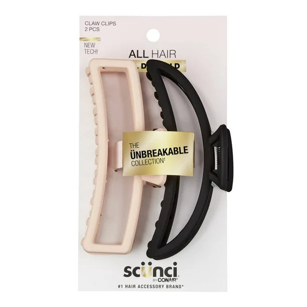 scünci Unbreakable Open Claw Clip, 2 pack-043194103102-LR-357249-1-LR eShop