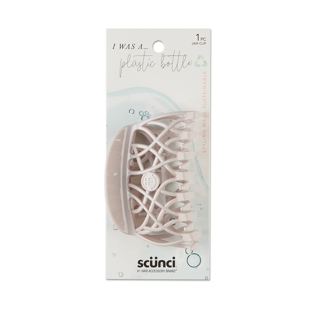 scünci Upcycled Earth-Friendly Large Jaw Clip - Blush Pink-043194352937-LR-342231-1-LR eShop