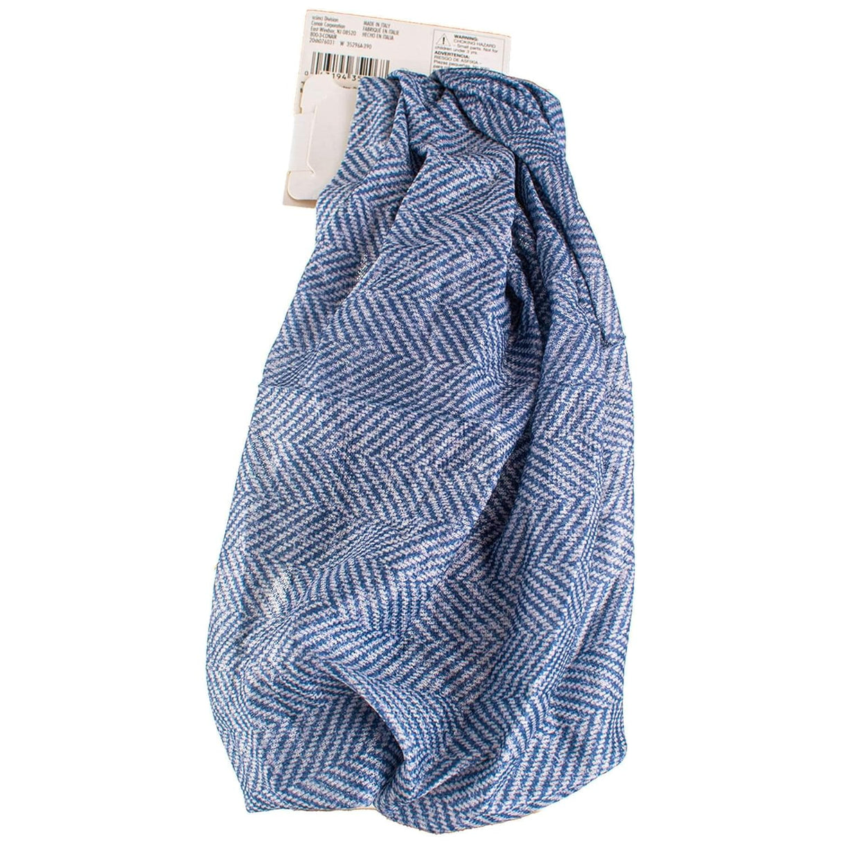 scünci Upcycled Earth-Friendly Wide Headwrap - Denim-043194352968-LR-342232-2-LR eShop