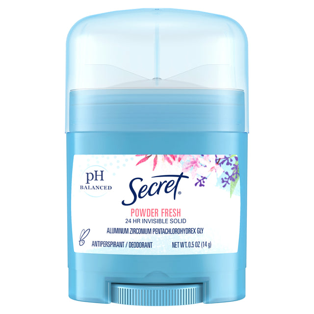 Secret Invisible Solid Anti-Perspirant - Powder Fresh, 0.5 oz-037000000129-LR-358711-1-LR eShop