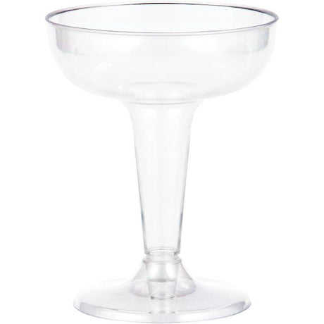SENSATIONS 4 oz Plastic Champagne Coupe, 6 count-092352988938-LR-361374-2-LR eShop