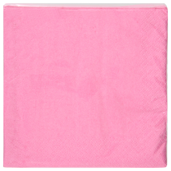 SENSATIONS Beverage Napkins - Candy Pink, 40 count-092352991136-LR-361392-1-LR eShop