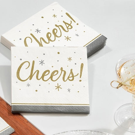 SENSATIONS Beverage Napkins - Cheers, 24 count-092352990368-LR-354399-2-LR eShop