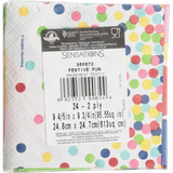 SENSATIONS Beverage Napkins - Festive Fun, 24 count-092352990344-LR-354397-3-LR eShop