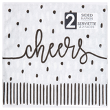 SENSATIONS Beverage Napkins - Modern Monochrome, 40 count-092352991174-LR-361396-1-LR eShop