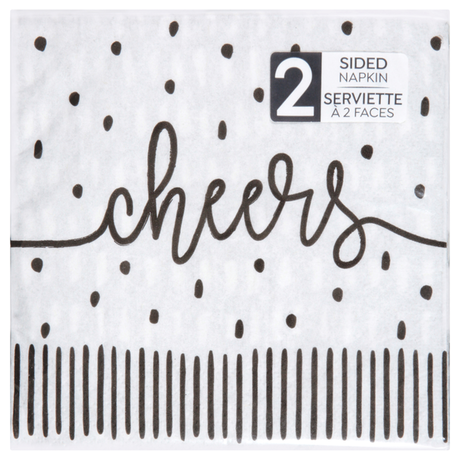 SENSATIONS Beverage Napkins - Modern Monochrome, 40 count-092352991174-LR-361396-1-LR eShop
