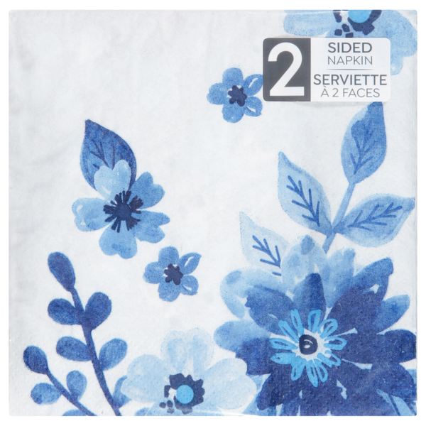 SENSATIONS Beverage Napkins - Royal Florals, 40 count-092352991181-LR-361397-1-LR eShop