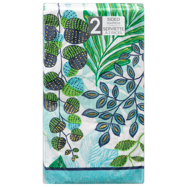 SENSATIONS Dinner Napkin - Peaceful Palms, 24 count-092352990405-LR-354403-1-LR eShop