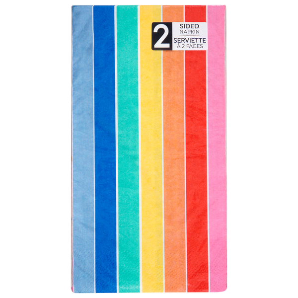 SENSATIONS Dinner Napkin - Prismatic Party, 24 count-092352991228-LR-361401-1-LR eShop