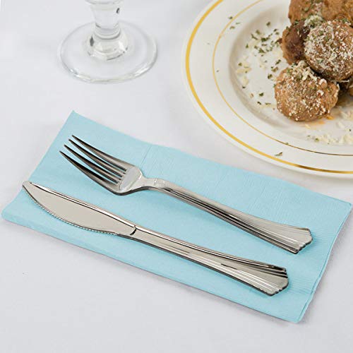 SENSATIONS Dinner Napkins - Spa Blue, 40 count-092352988693-LR-354379-3-LR eShop