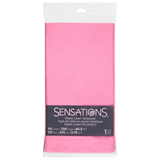 SENSATIONS Plastic Lined Tablecover - Candy Pink, 54" x 108"-092352991259-LR-361404-1-LR eShop