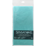 SENSATIONS Plastic Lined Tablecover - Spa Blue, 54" x 108"-092352988907-LR-354385-1-LR eShop