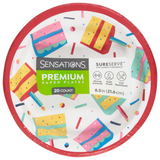SENSATIONS Premium Paper Dinner Plates - Birthday Bliss, 20 count-092352991105-LR-361389-1-LR eShop
