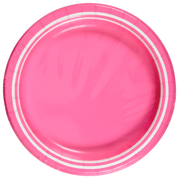 SENSATIONS Premium Paper Lunch Plates - Candy Pink, 20 count-092352991044-LR-361383-1-LR eShop