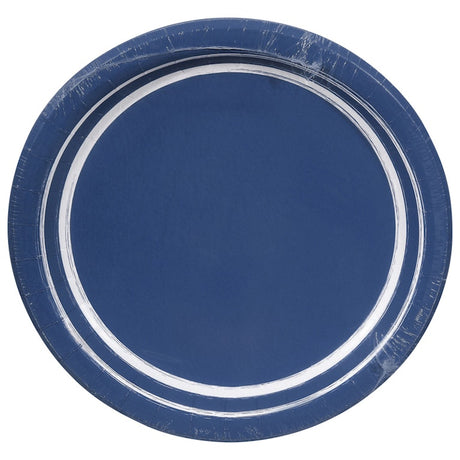 SENSATIONS Premium Paper Lunch Plates - Navy Blue, 20 count-092352991037-LR-361382-1-LR eShop