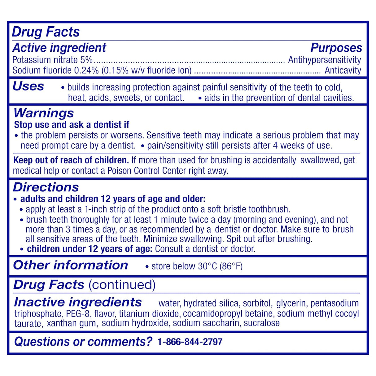 Sensodyne Extra Whitening Toothpaste for Sensitive Teeth, 0.8 oz-310158084099-LR-262934-8-LR eShop