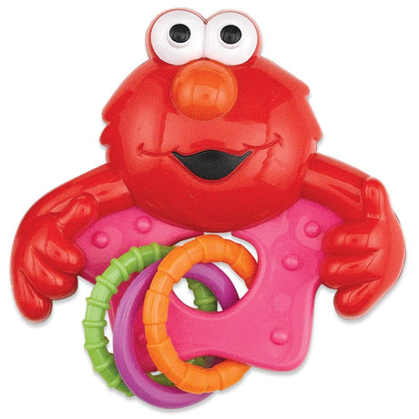 Sesame Street Sesame Beginnings Elmo Rattle With Rings - Assorted Colors-094606091227-LR-353594-2-LR eShop