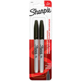 Sharpie Fine Tip Permanent Marker - Black, 2 Count-071641301627-LR-107362-1-LR eShop