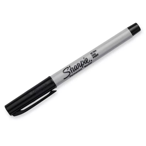 Sharpie Permanent Markers Ultra Fine Tip - Black, 2 count-071641371613-LR-179766-4-LR eShop