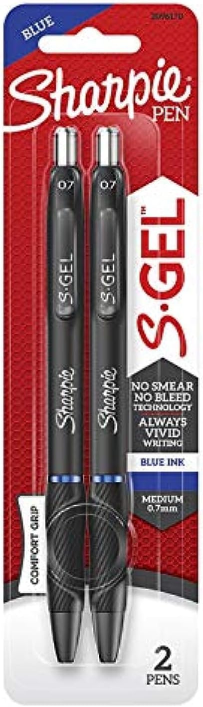 Sharpie S-Gel Blue Retractable Gel Pen, 2 count-071641172111-LR-349214-1-LR eShop